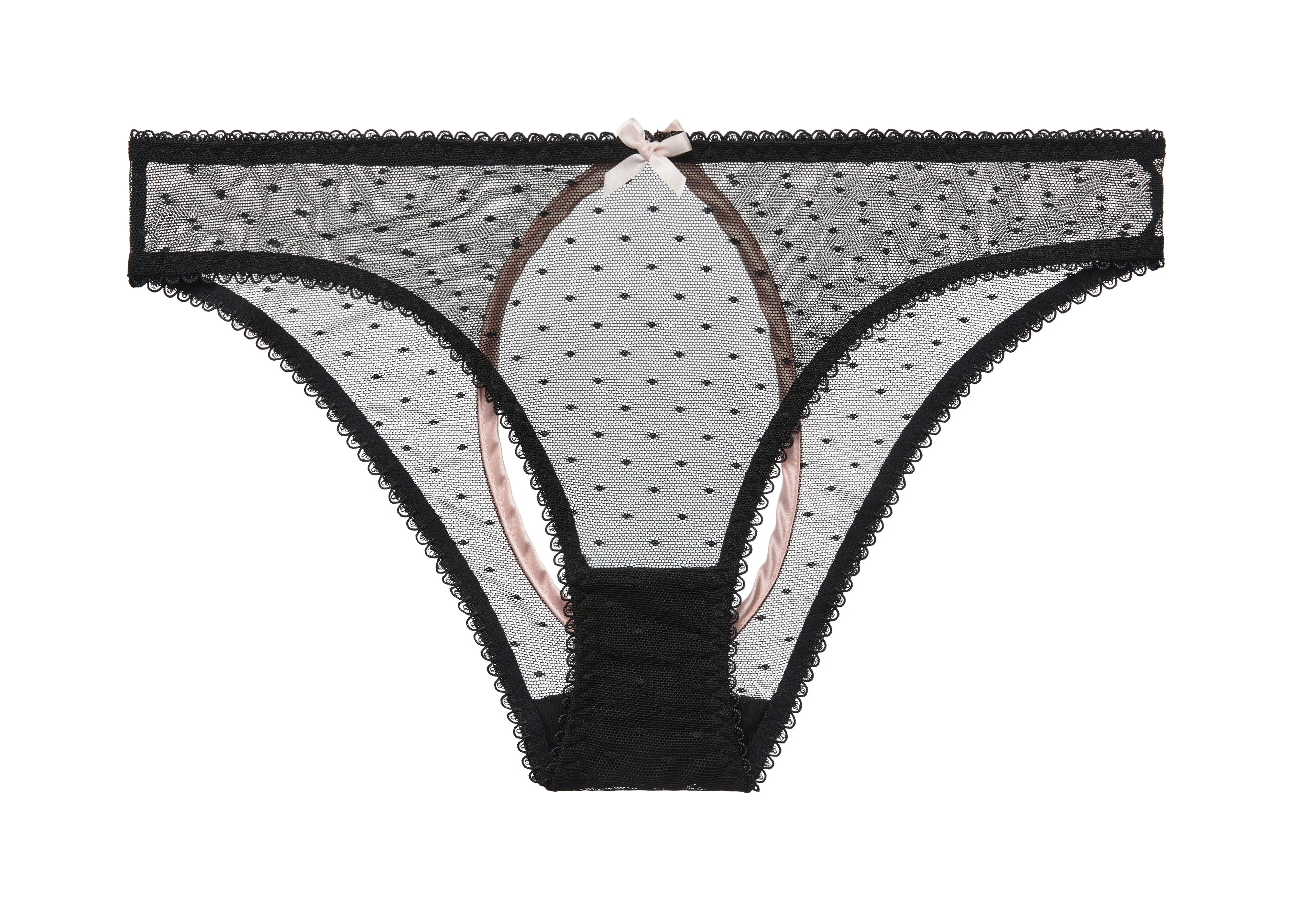 Coquine Open Bikini - Black - Image 4