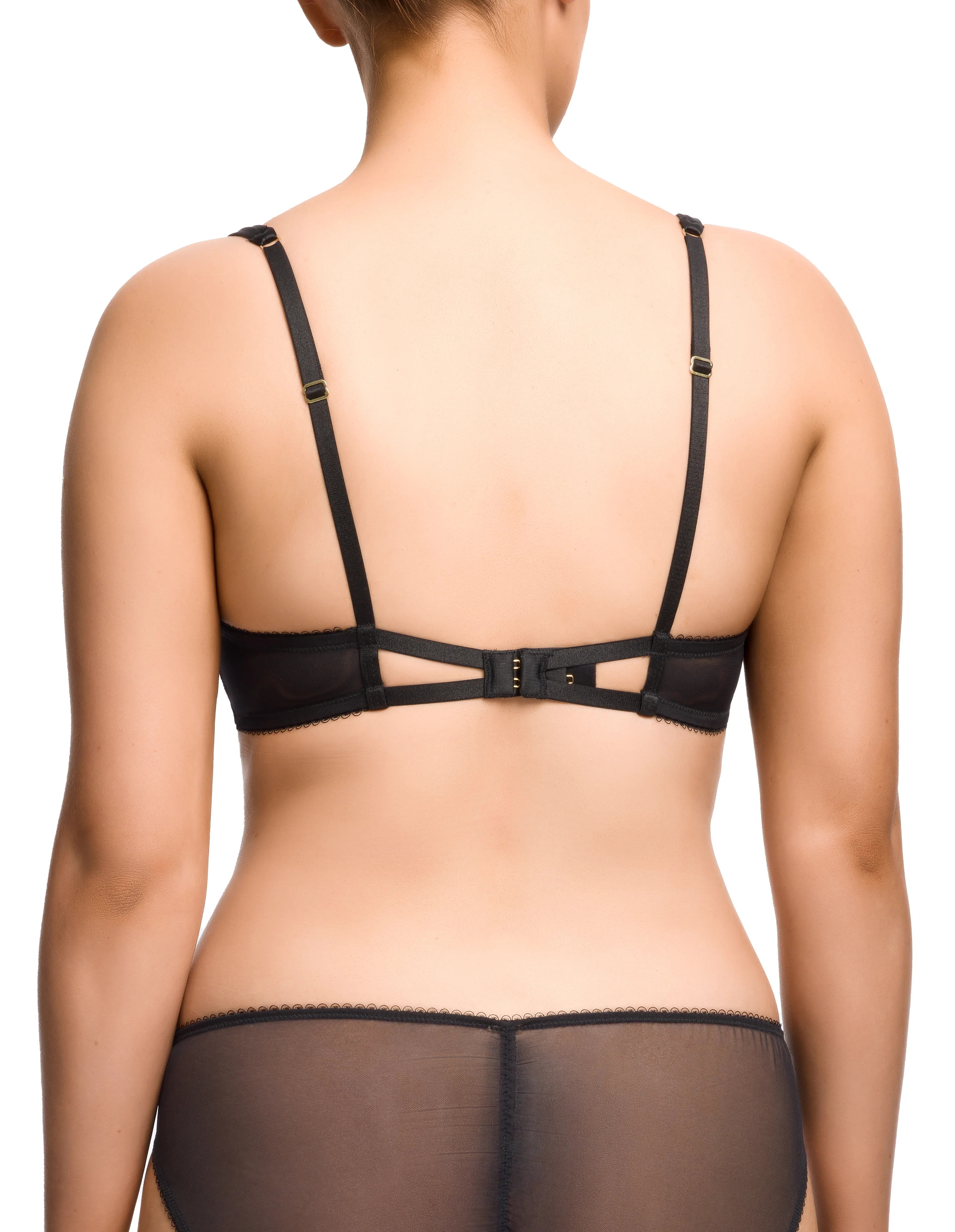 Esther Balconette Underwire Bra - Black - Image 3