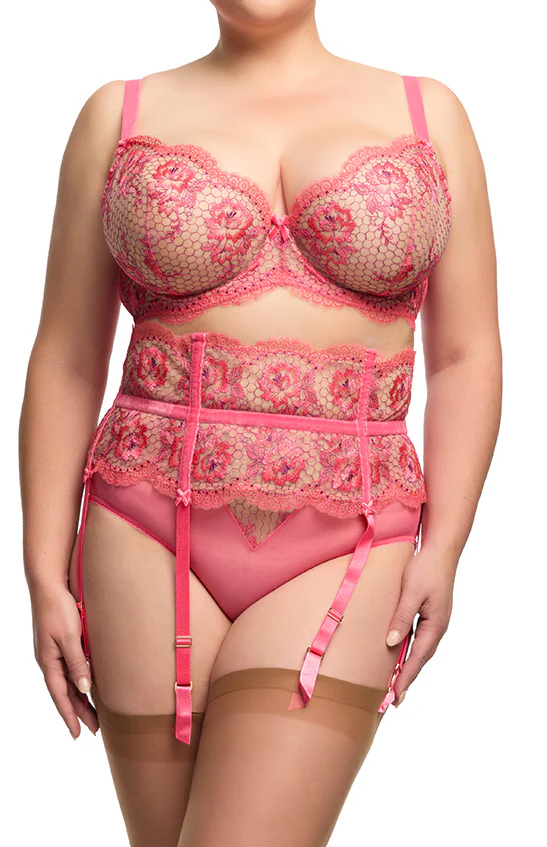 Evelina Hi Cut Brief - Blood Orange - Image 3