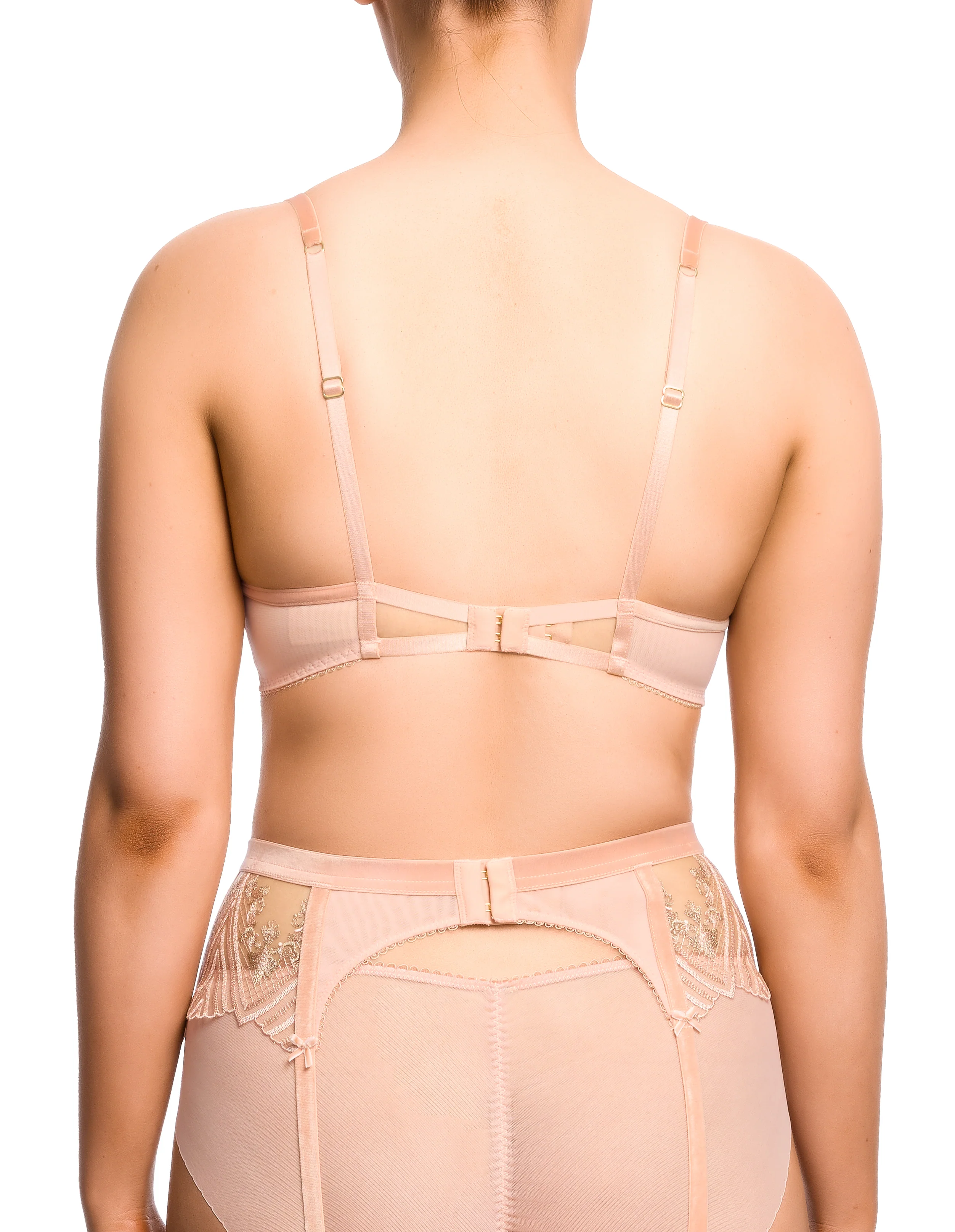 Fortunia Plunge Bra - Vintage Peach - Image 3