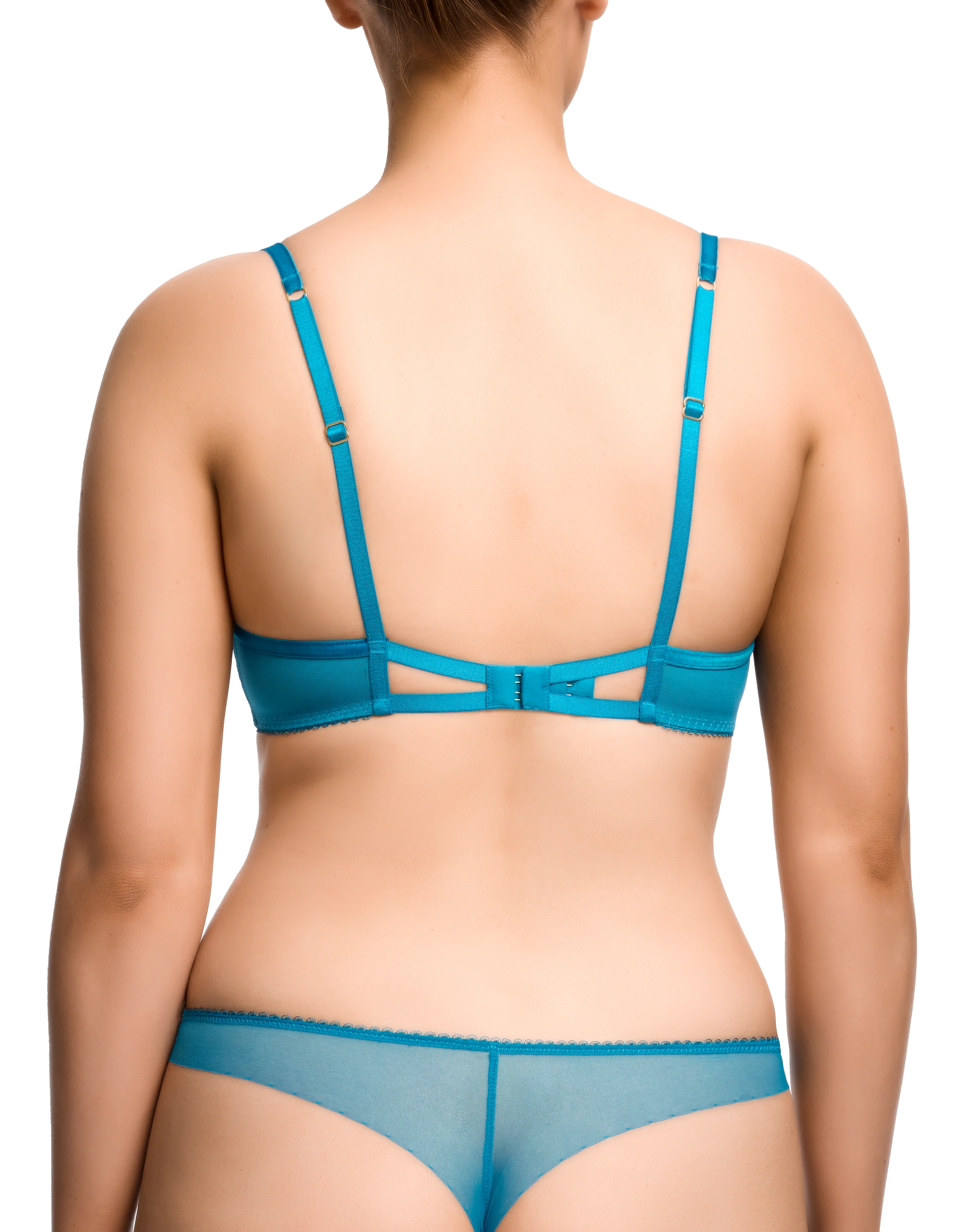 Fortunia Plunge Bra - Mosaic Blue - Image 3