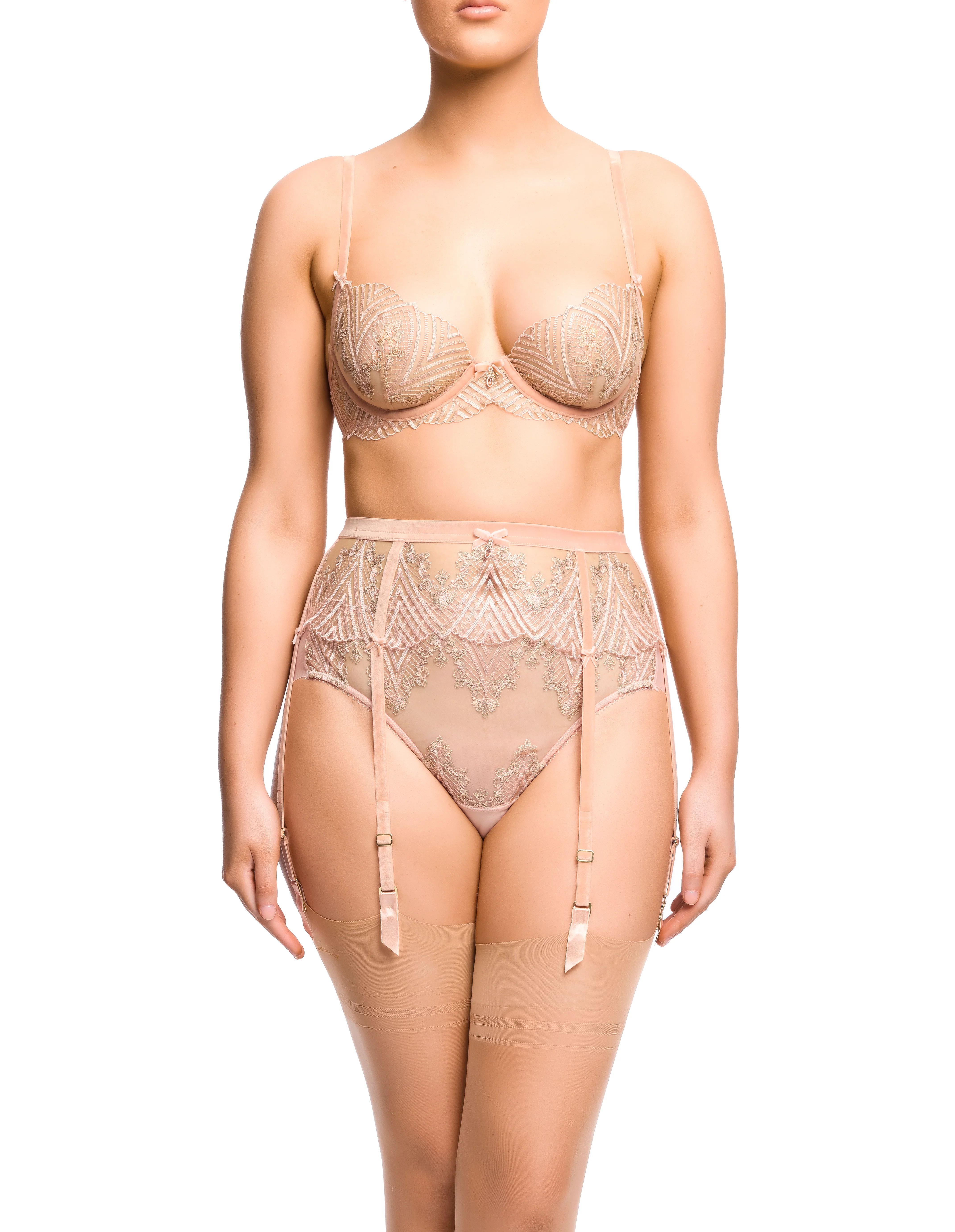 Fortunia G-String - Vintage Peach - Image 3