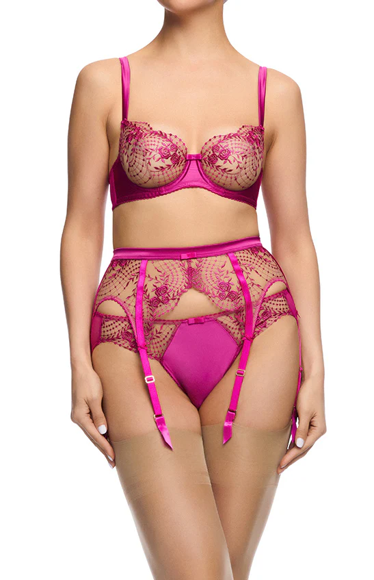 Julie's Roses G-String - Rubine - Image 3