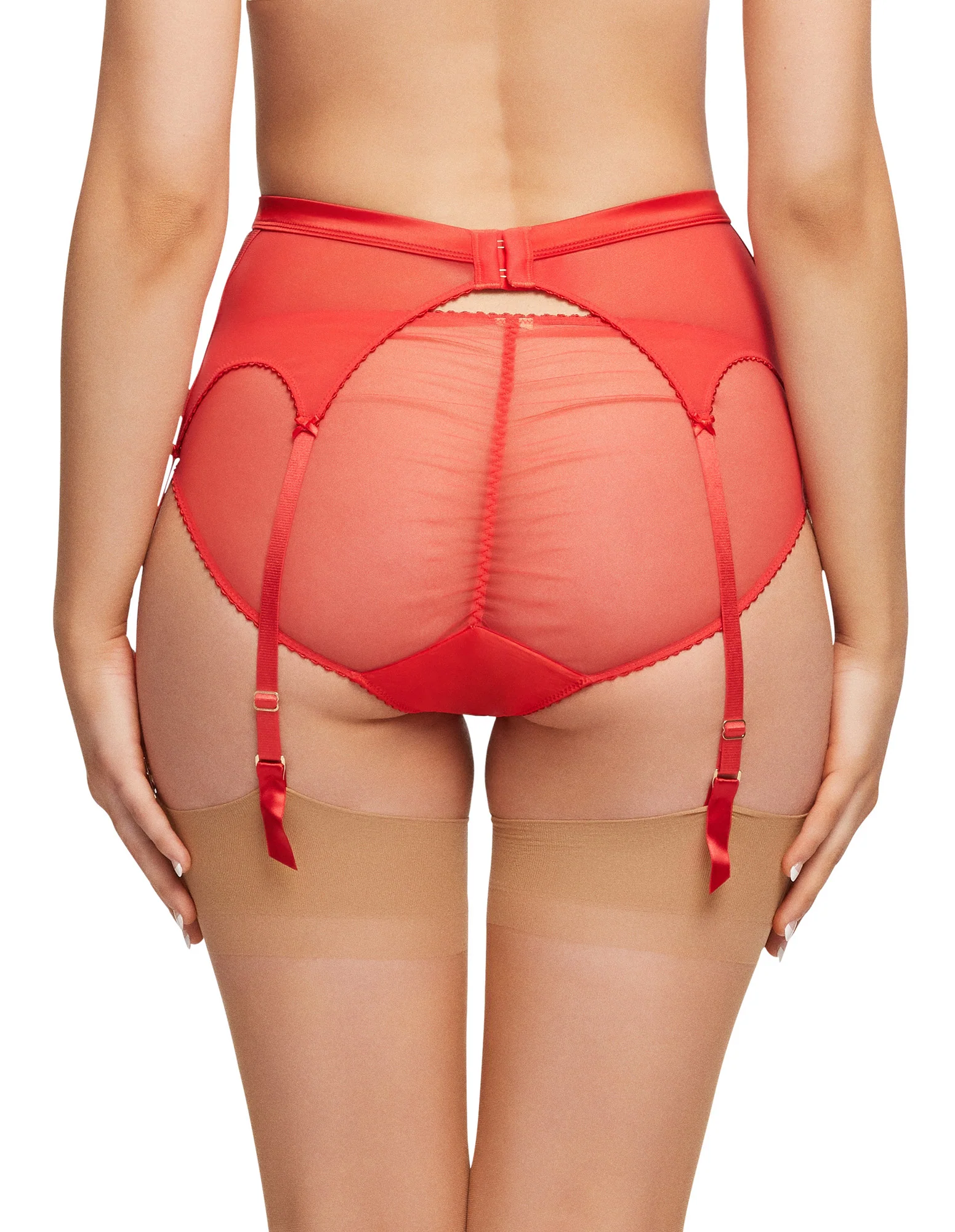 Julie's Roses Suspender - Rose Red - Image 2