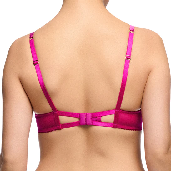 Julie's Roses Underwire Bra - Rubine - Image 2