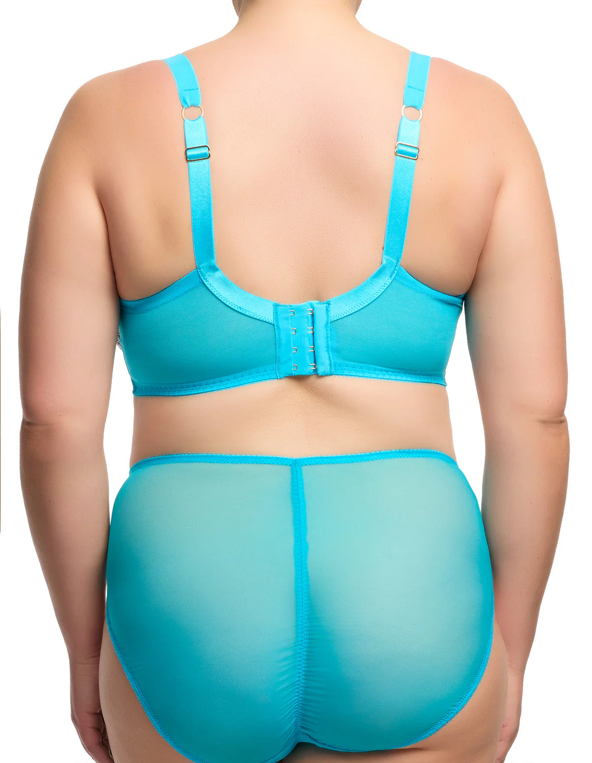 Nom de Plume Plunge Bra - Butterfly Blue - Image 2