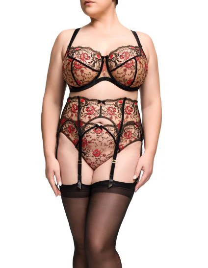 Novelteese Hi Cut Brief - Black - Image 3