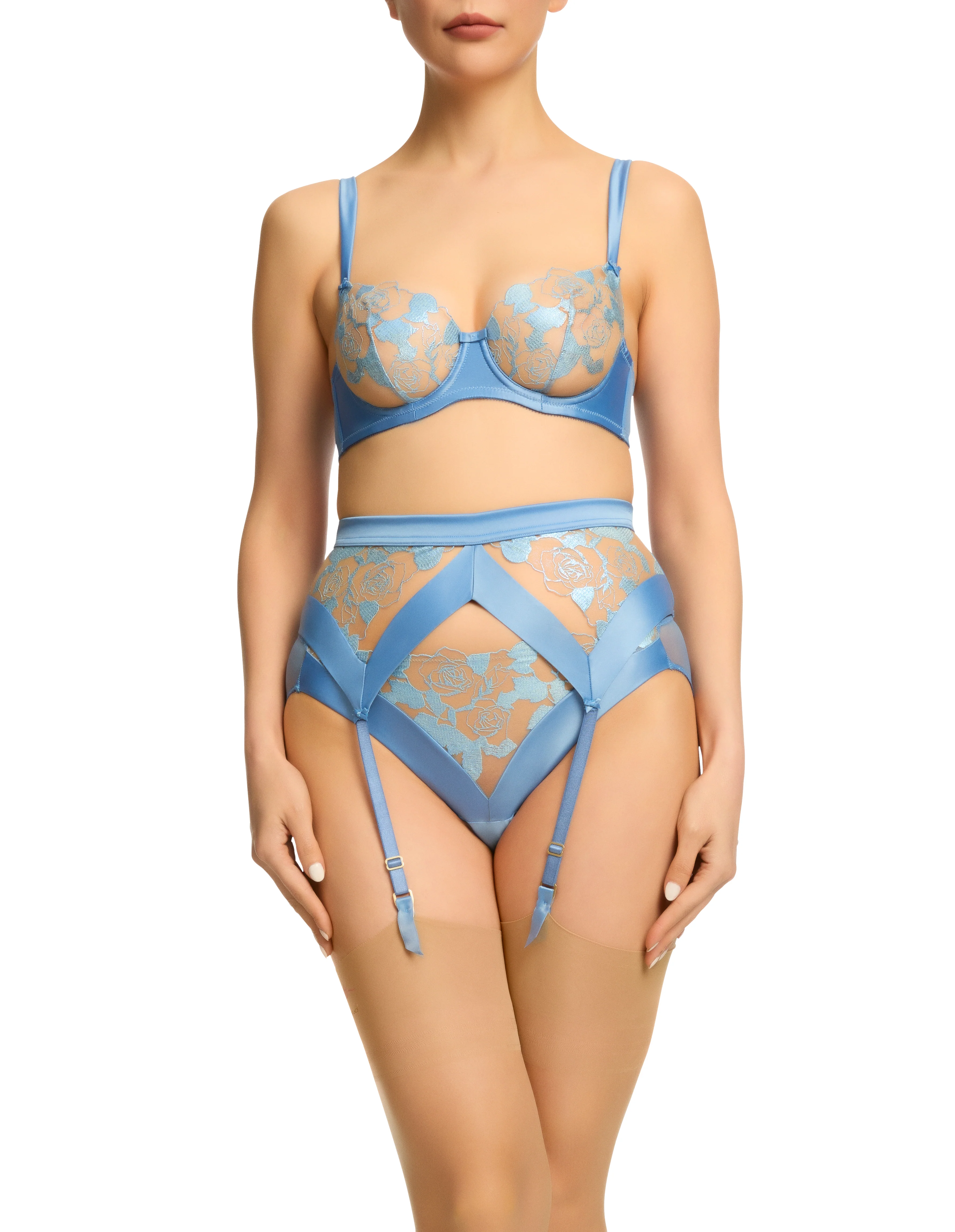 Rosabelle Suspender - Ethereal Blue - Image 3