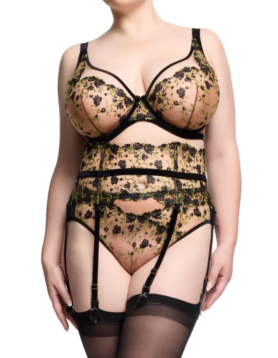 Rosewyn Full Figure Bra - Black - Image 3