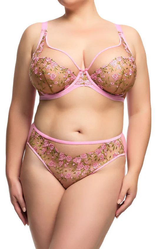 Rosewyn Full Figure Bra - Charming Pink - Image 3