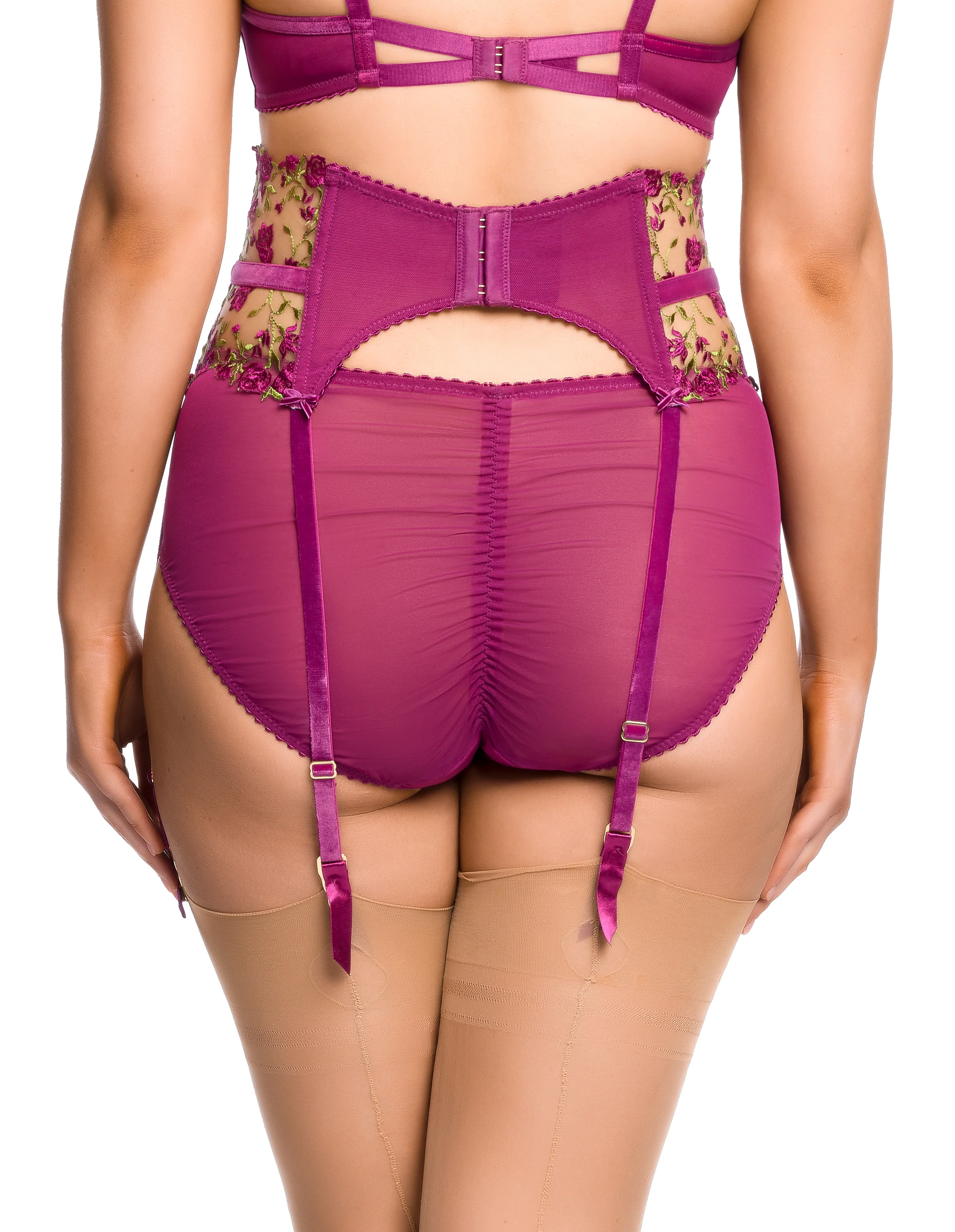 Rosewyn Suspender - Pinot Noir - Image 2