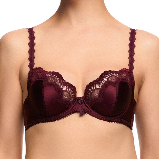 Starlift Balconette Bra - Decadent Plum