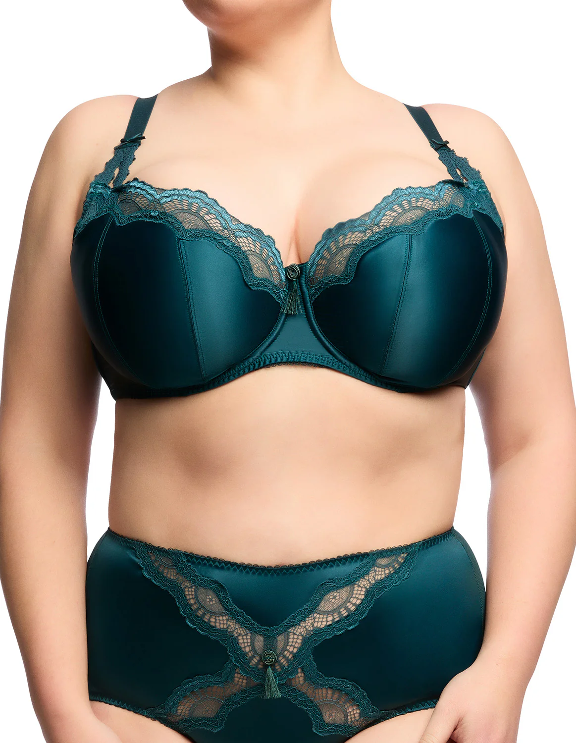 Starlift Full Figure Bra - Eden Green