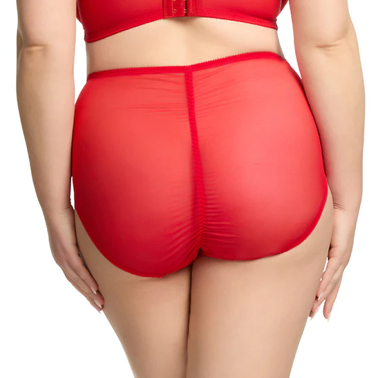 Vedette High Waist Brief - Flame - Image 2