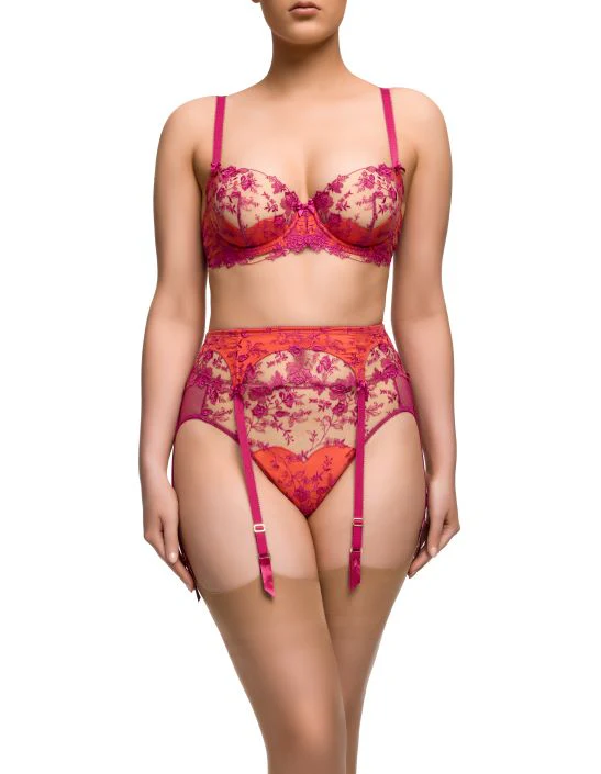 Victresse Suspender - Rubine - Image 3