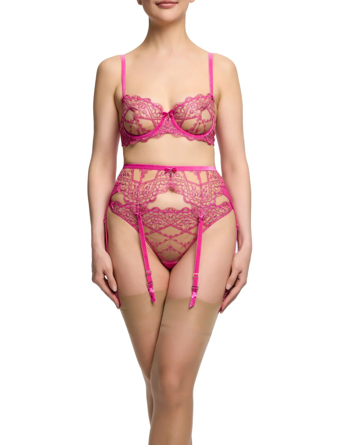 Yvonne Underwire Bra - Ruby - Image 3