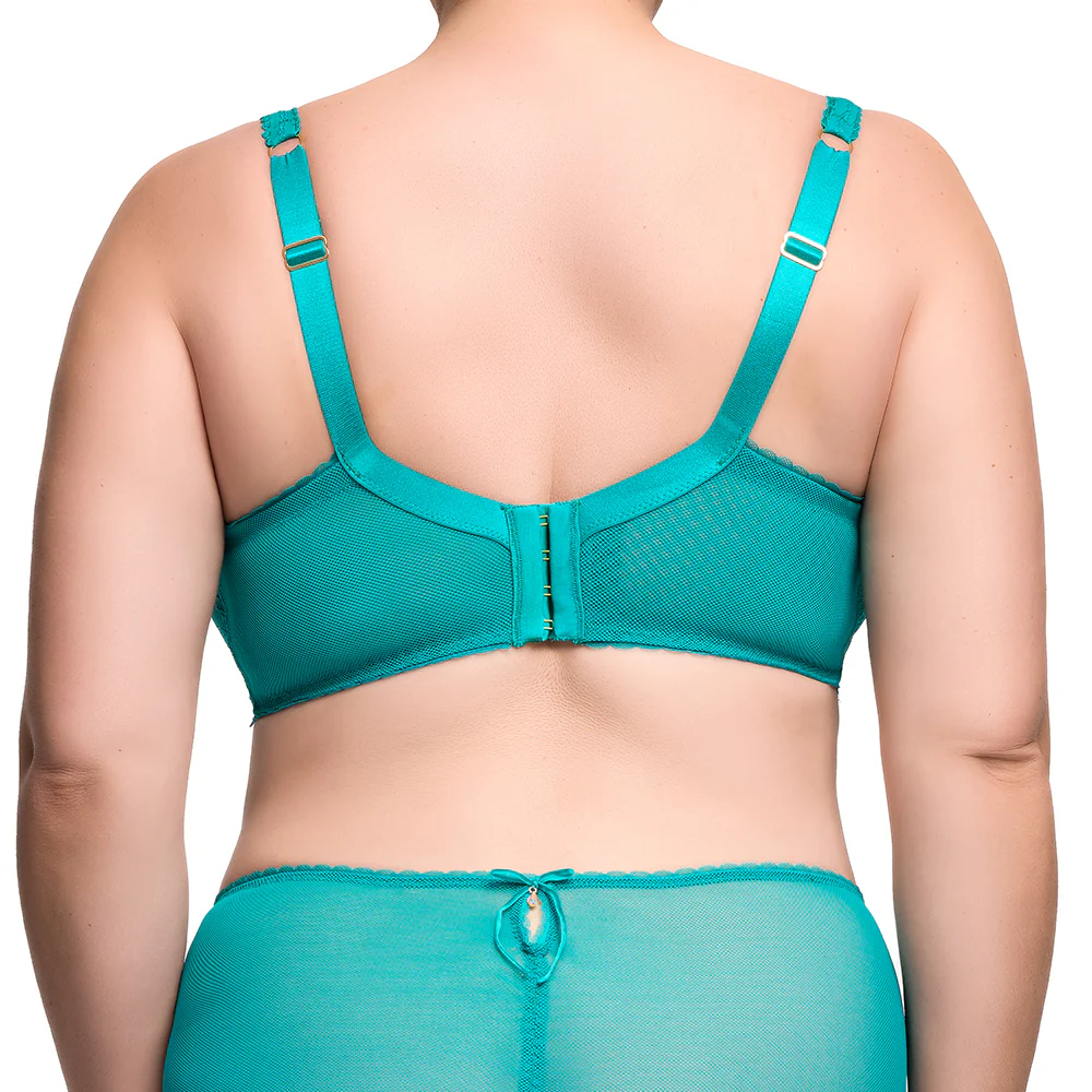 Zsa Zsa Curve Underwire Bra - Peacock - Image 3