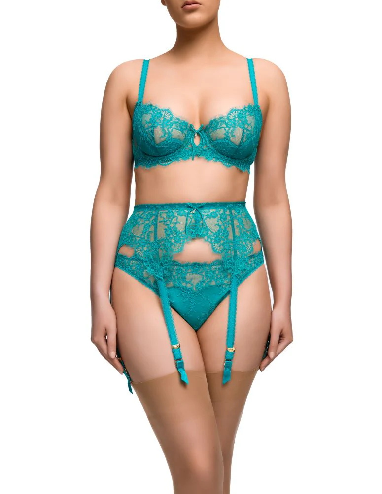 Zsa Zsa Suspender - Peacock - Image 3