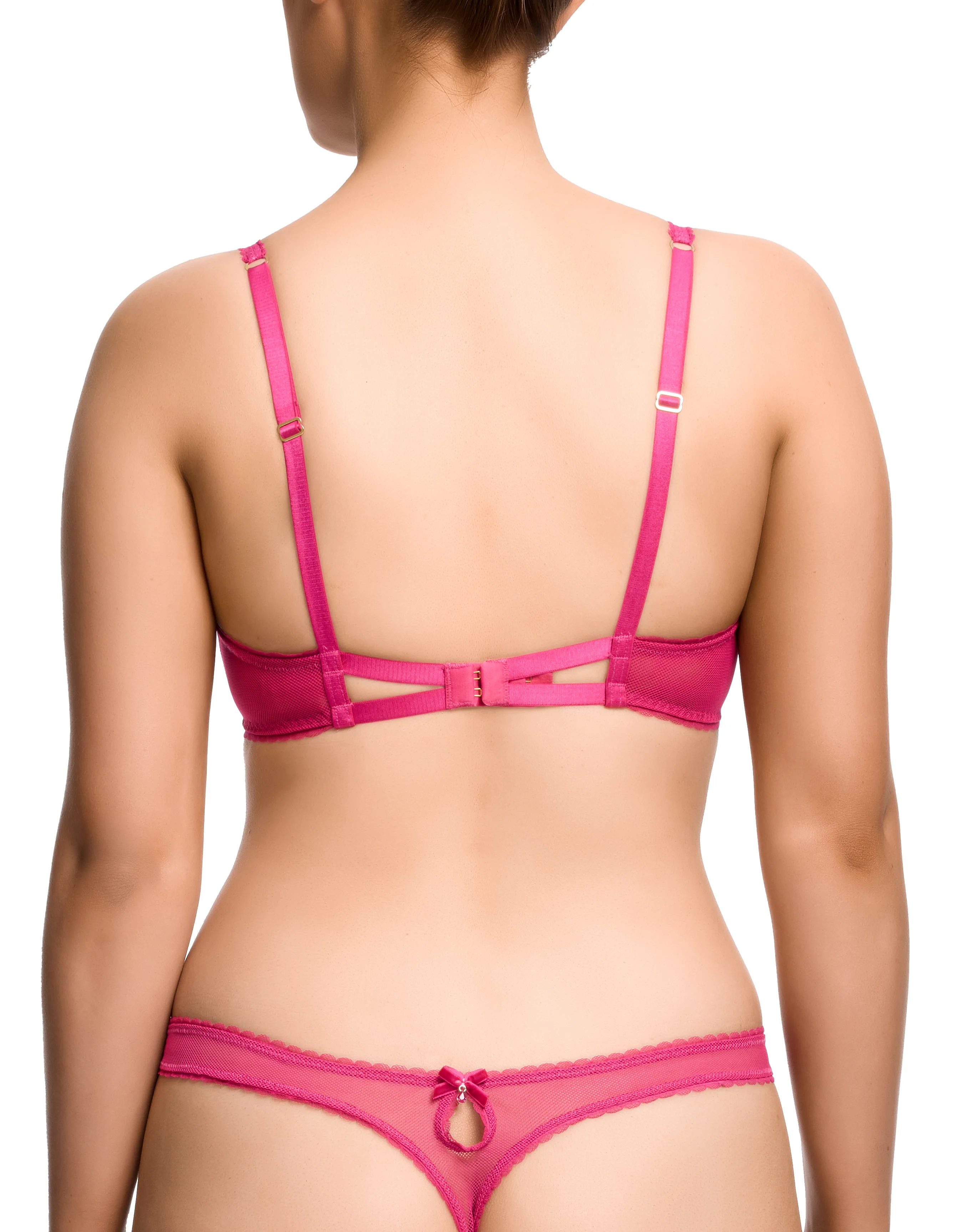 Zsa Zsa Underwire Bra - Magenta - Image 3
